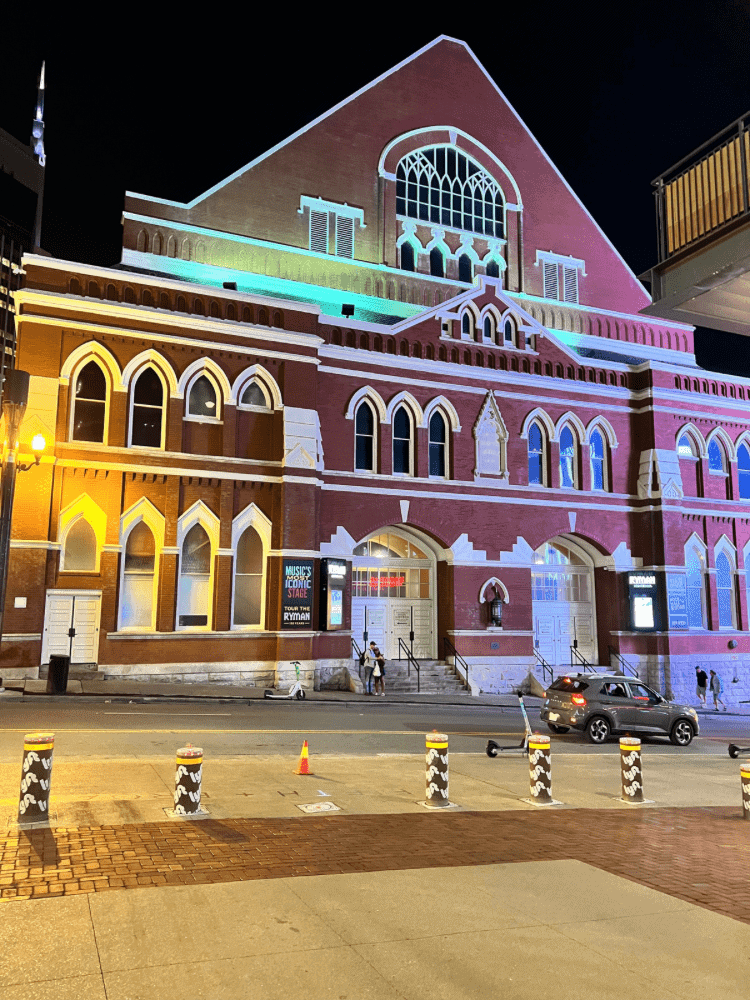 Ryman Auditorium at Night