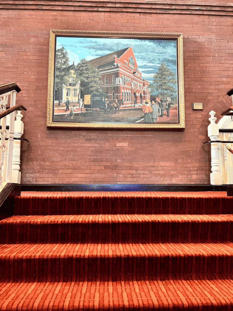 Touring the Ryman Auditorium