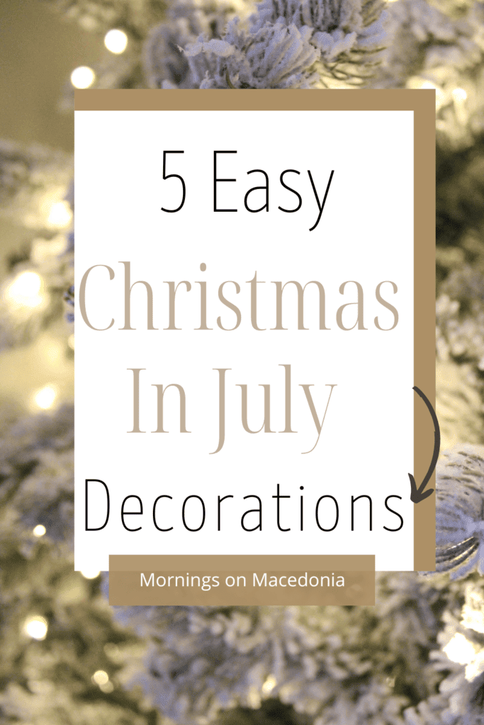 christmas in july decorations ideas