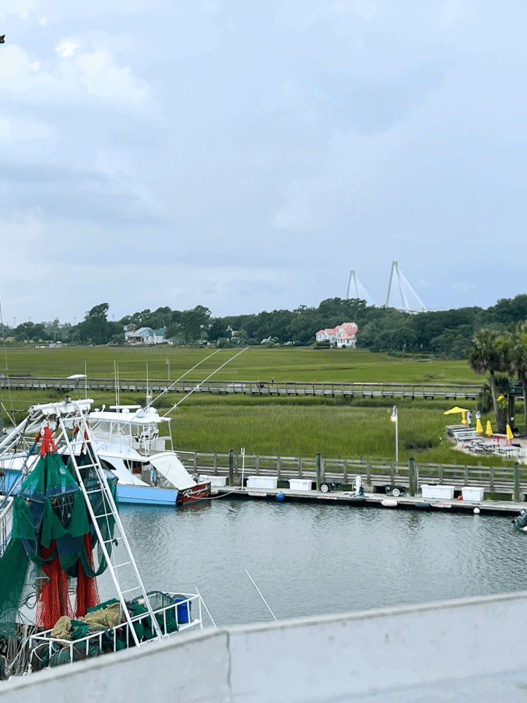 View of Charleston From Shem Creek