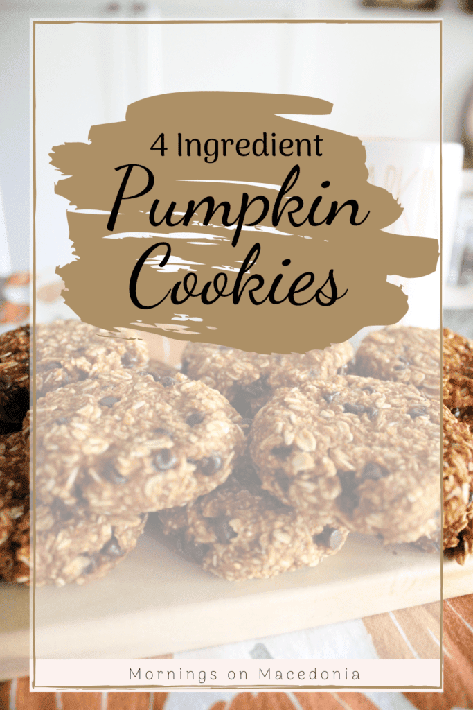 4 Ingredient Pumpkin Cookies
