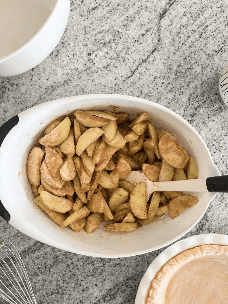 Adding Spices to Apples