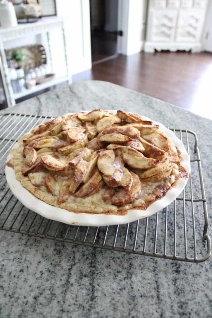 Pie Cooling on Wire Rack