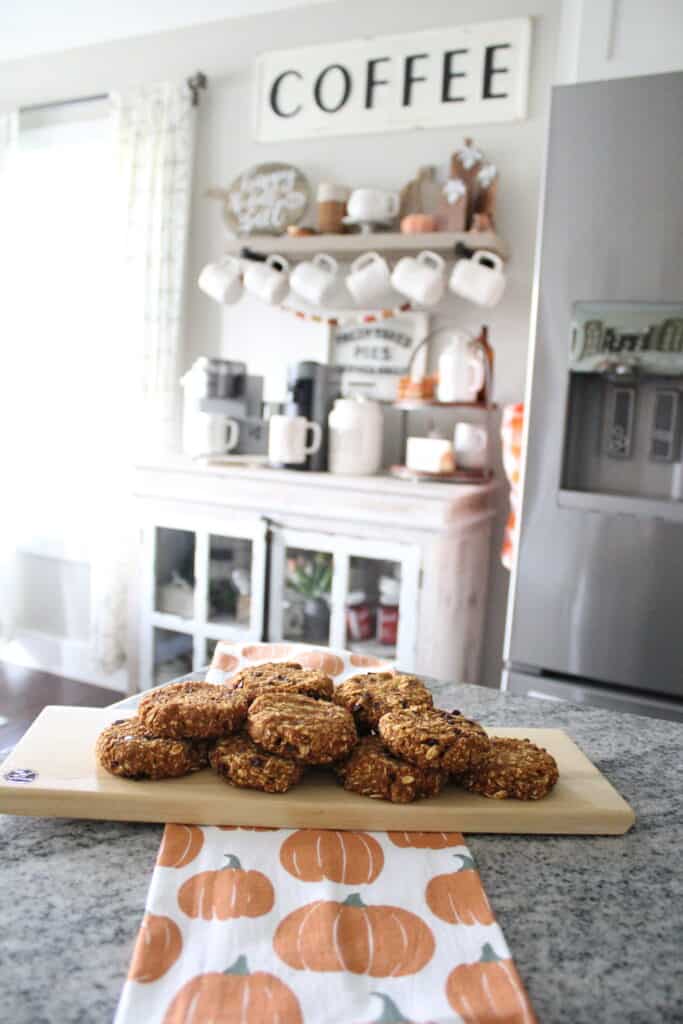 Pumpkin Cookies and Coffee Bar