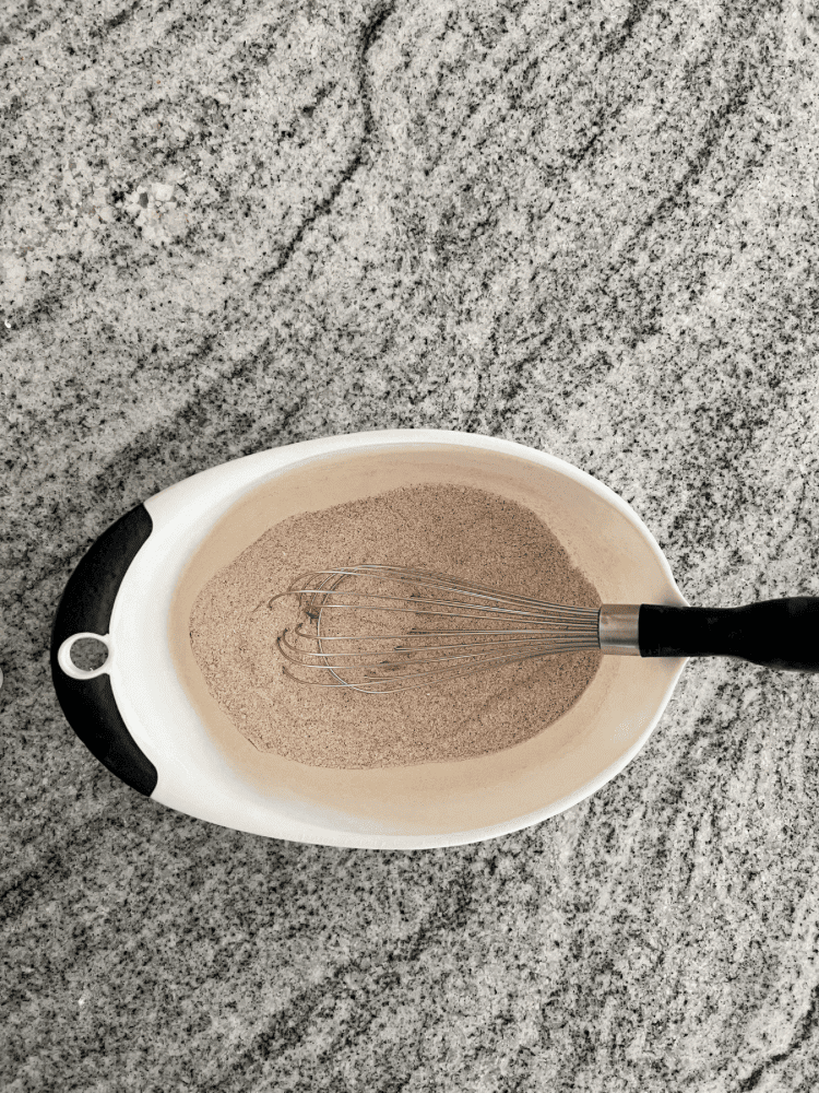 Whisking Spices Together