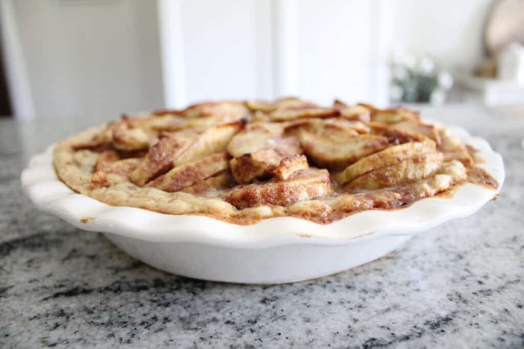 Wide View of German Apple Pie