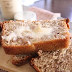 Apple Cinnamon Bread With Butter
