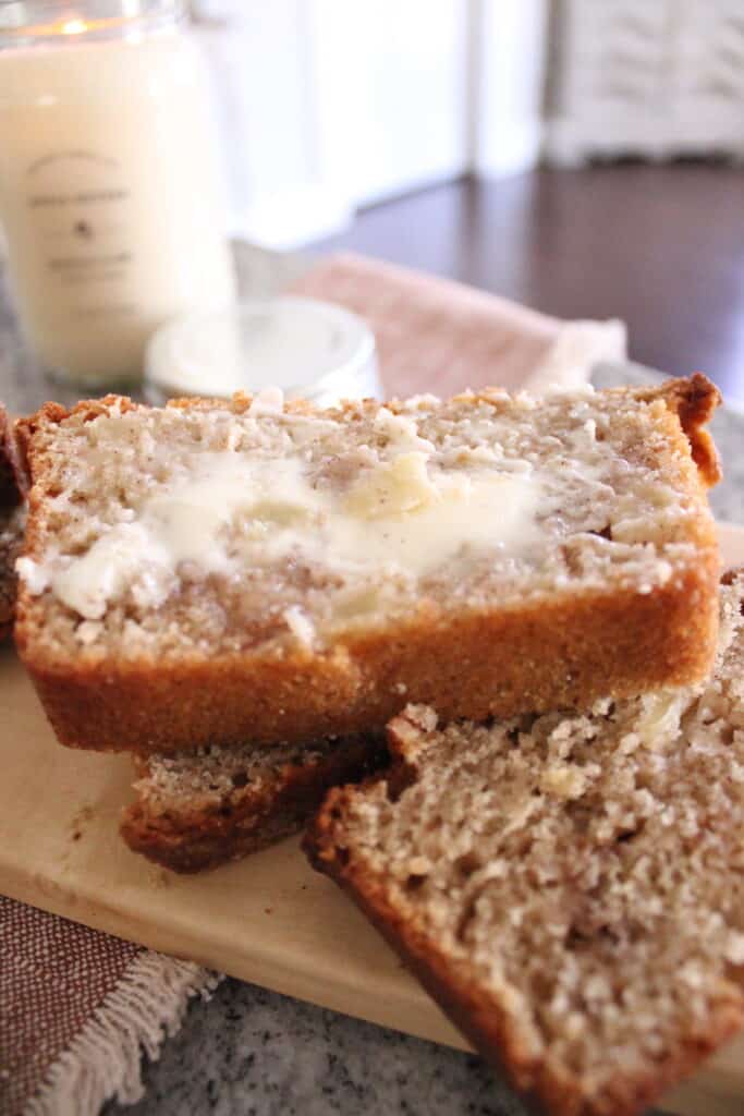 Apple Cinnamon Bread With Butter