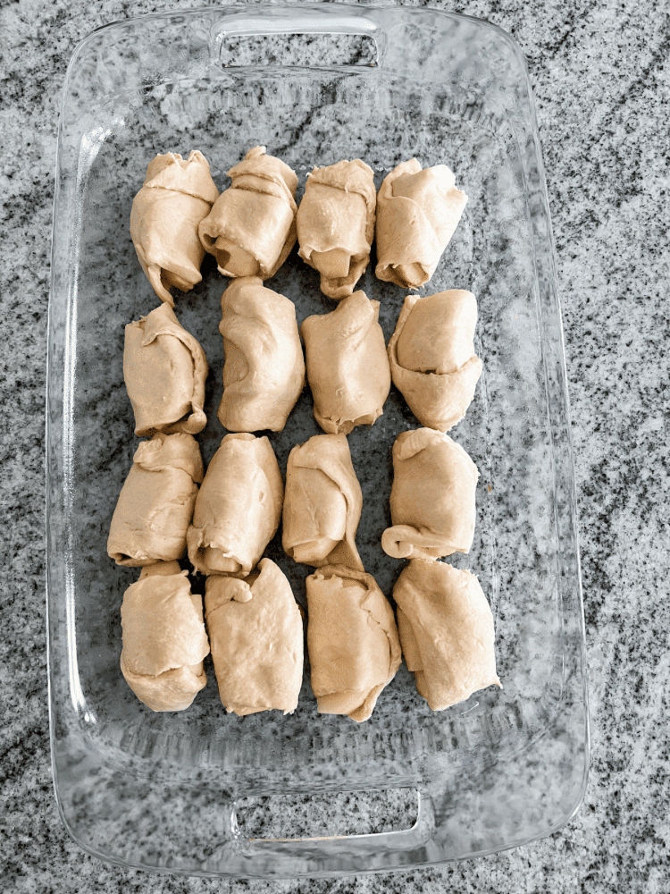 Apple Slices Wrapped in Screscent Dough