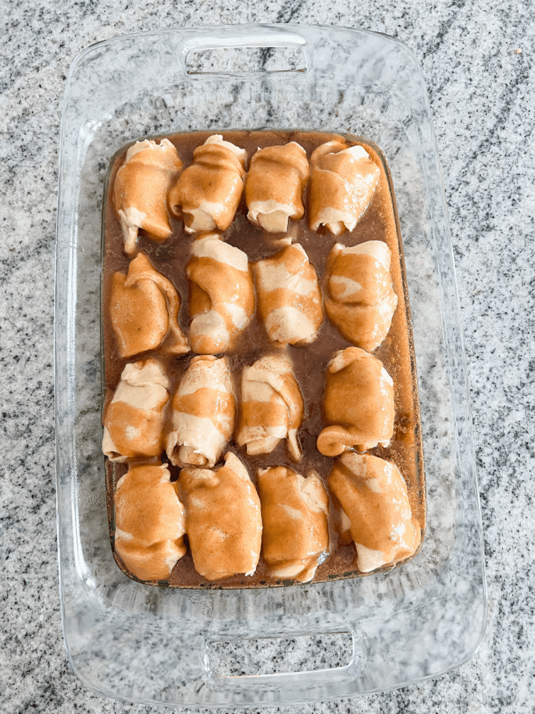 Warm Apple & Bacon Crescent Rolls Recipe