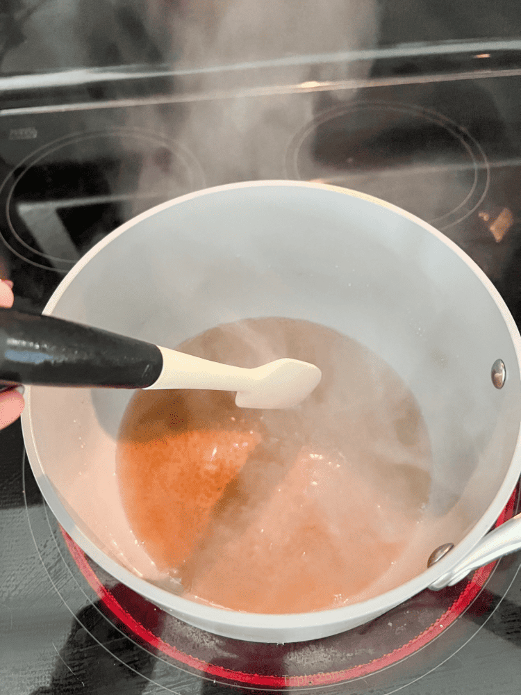 Making Cinnamon Dolce Syrup