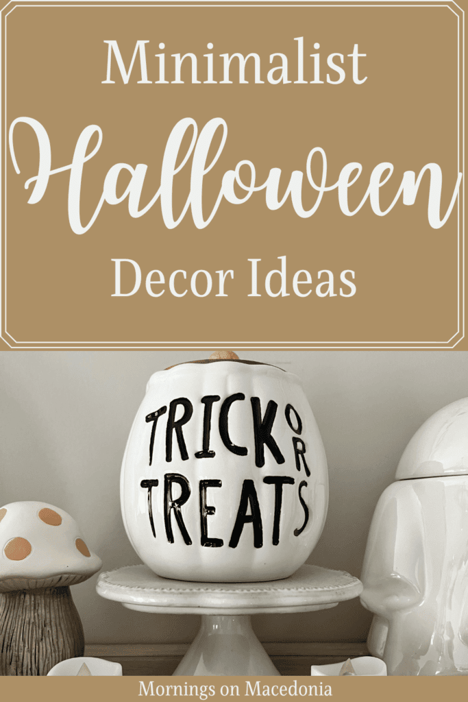 Minimalist Halloween Decor Ideas