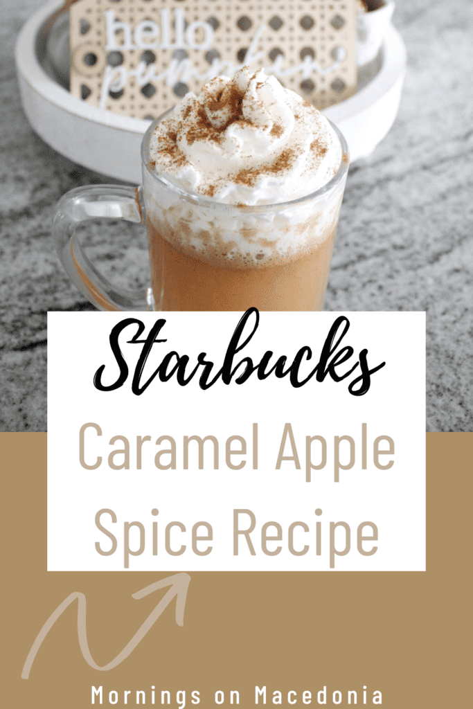 Starbucks Caramel Apple Spice Recipe
