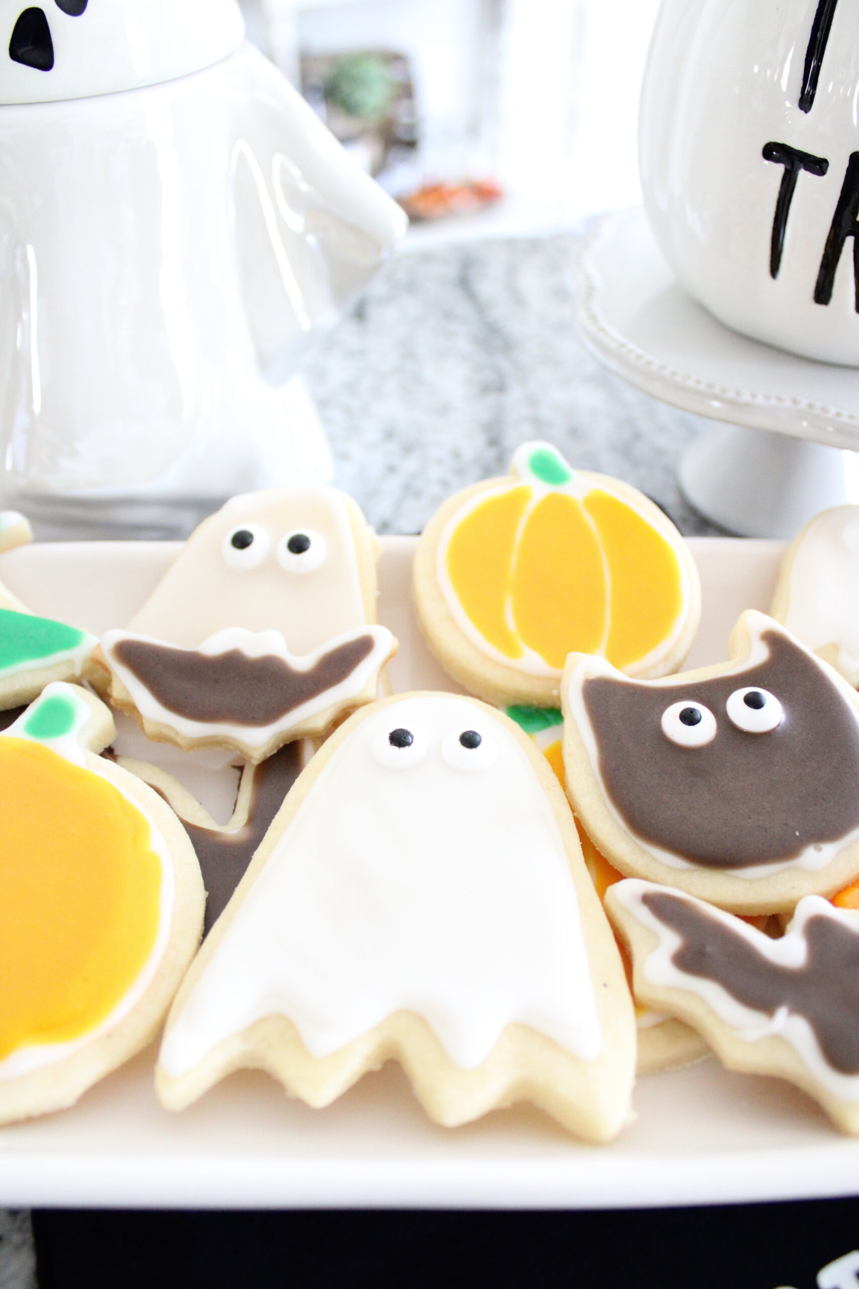 Halloween Iced Cookies