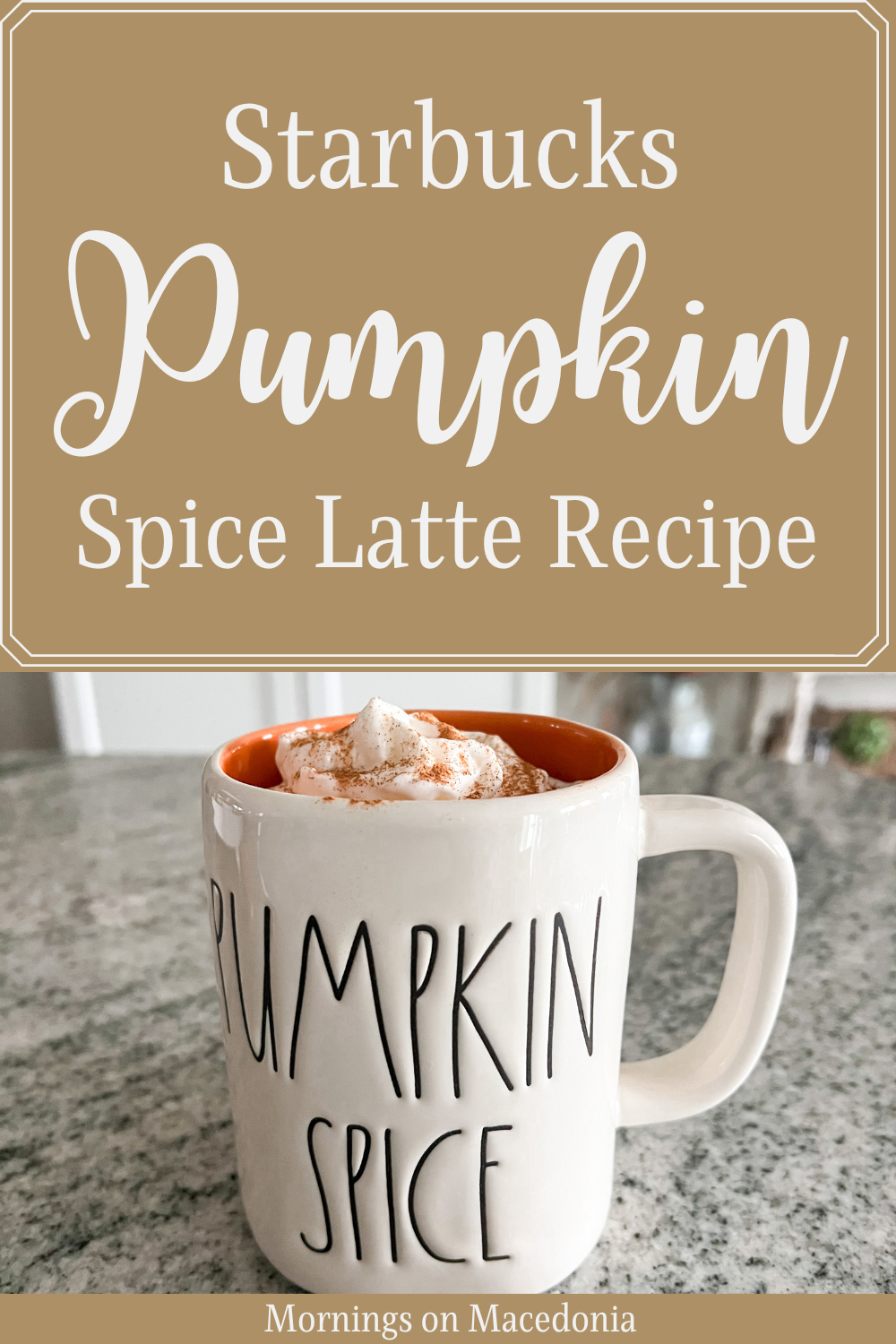 Starbucks Pumpkin Spice Latte