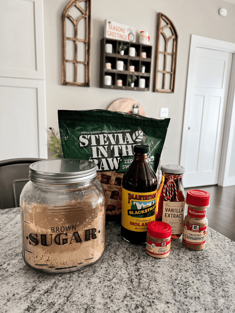 Gingerbread Latte Ingredients