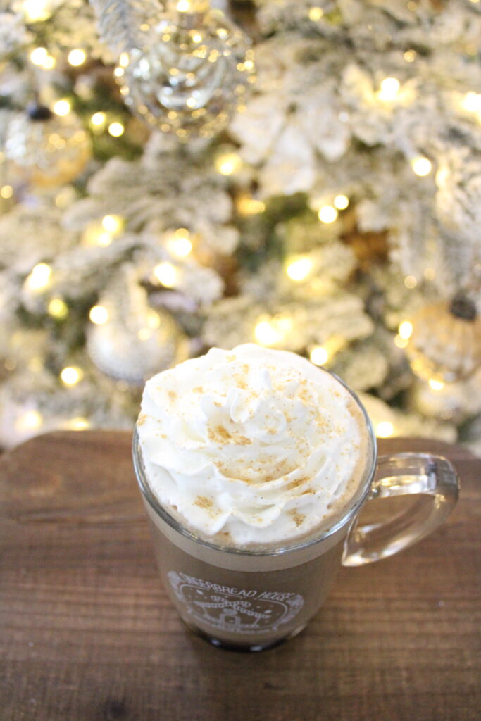 Top of Gingerbread Latte