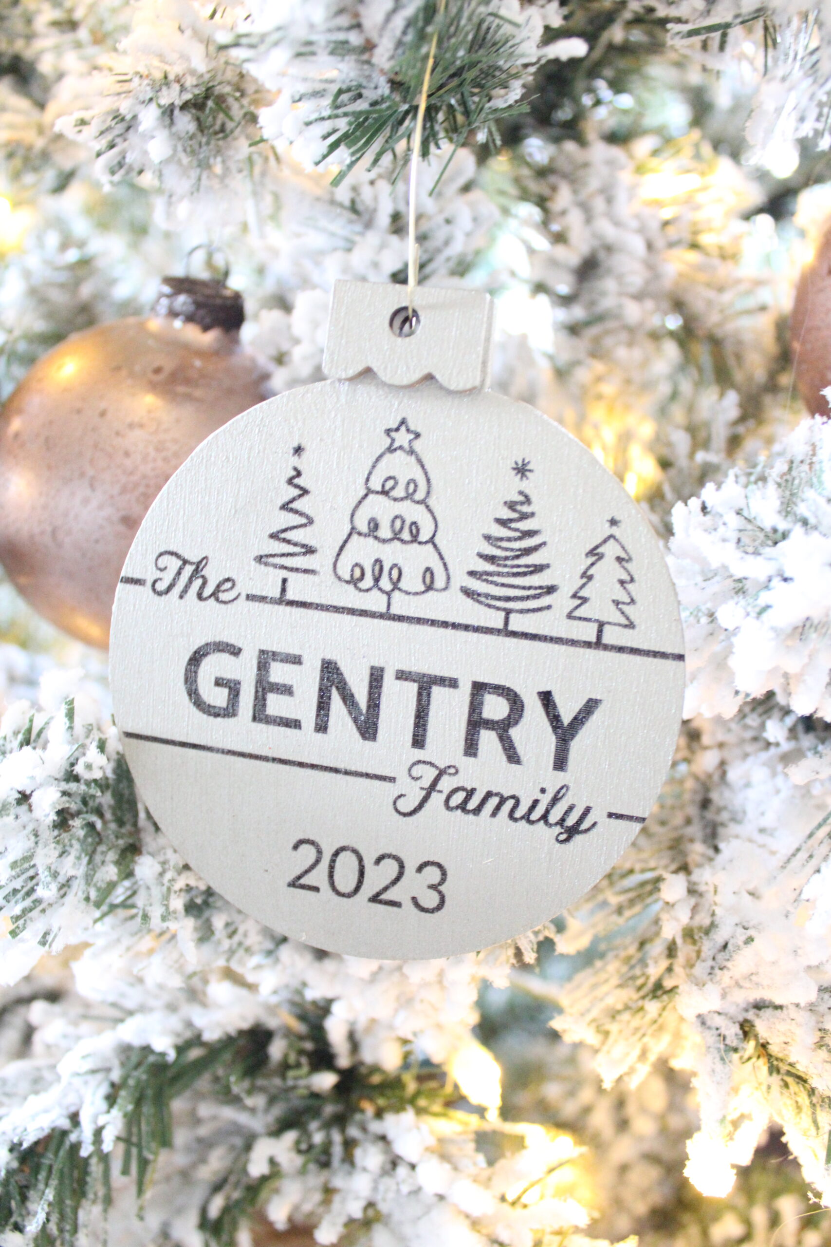 DIY Personalized Ornaments