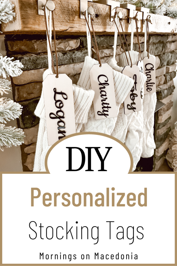 DIY Personalized Stocking Tags