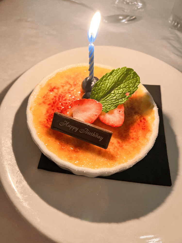 Birthday Dessert