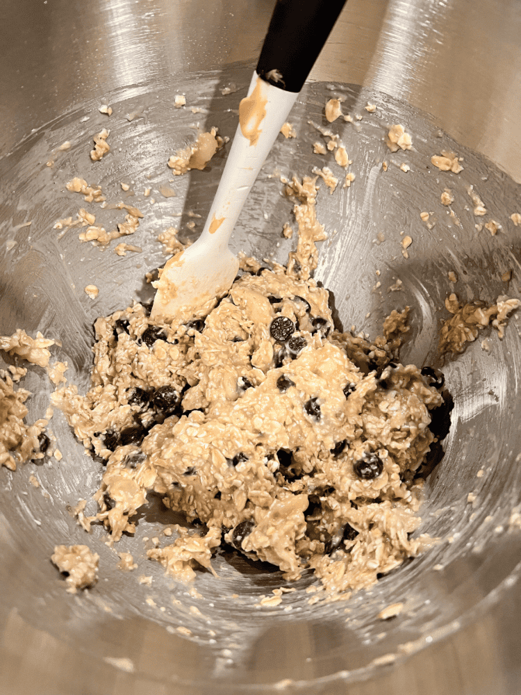Flourless Peanut Butter Oatmeal Cookie Dough