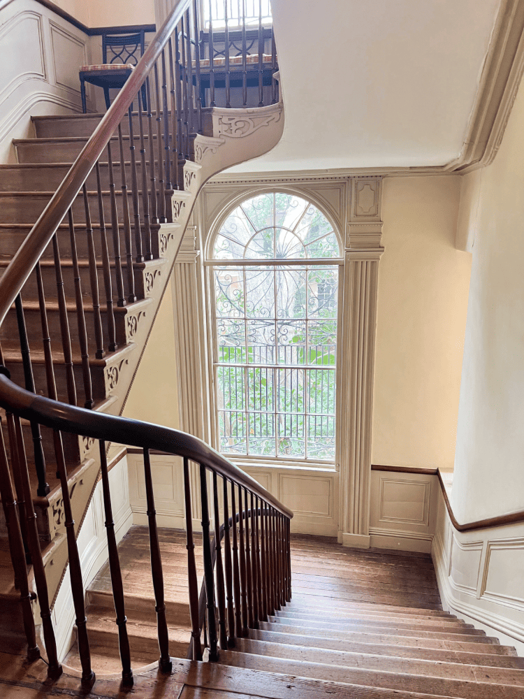 Staircase in The Edmondston-Alston House