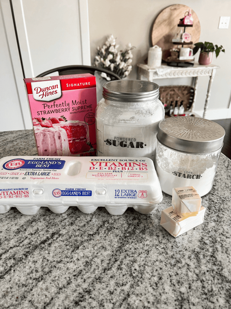 Ingredients Needed For Strawberry Cake Mix Cookies