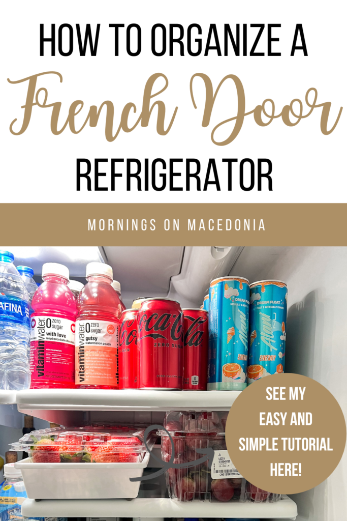 How to Organize a French Door Refrigerator