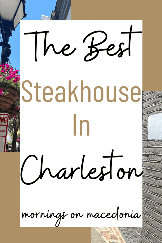 Best Steakhouse in Charleston