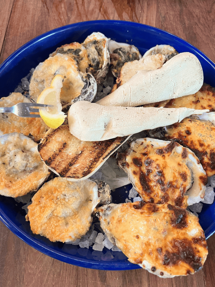 Cobalt Dinner Oysters