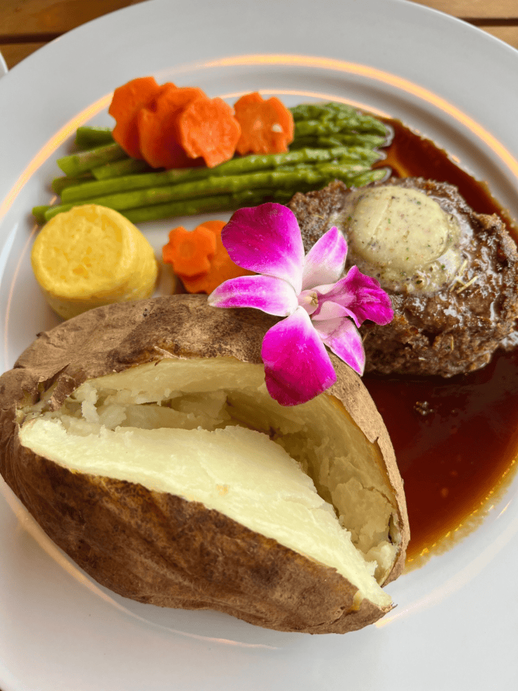 Pepper Crusted Steak