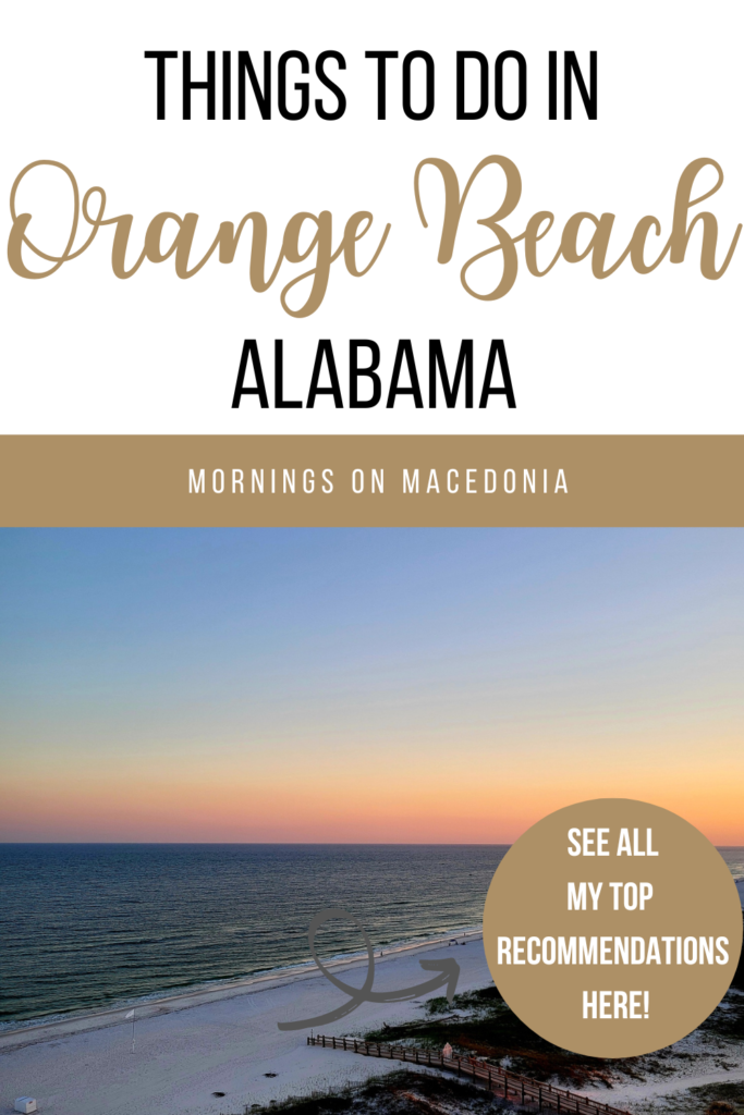 Things to do in Orange Beach Alabama