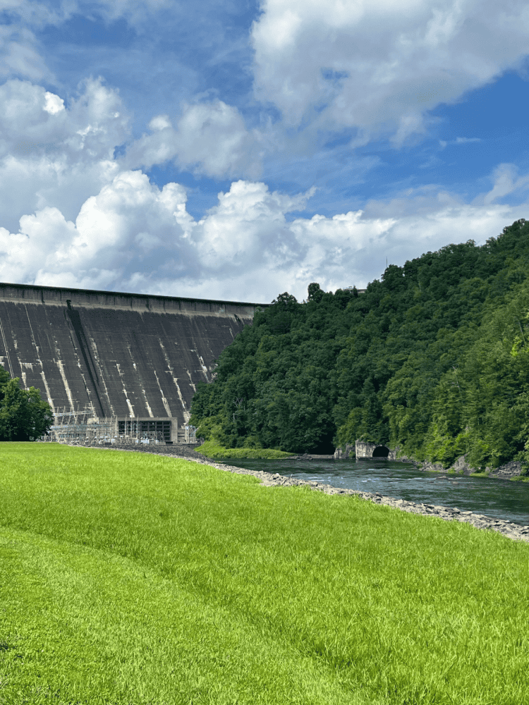 View of Fontana Dam