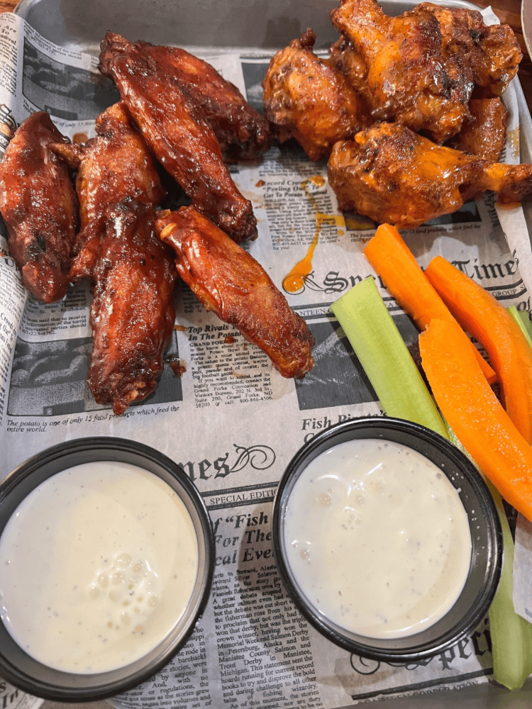 Chicken Wings At Tapoco Tavern