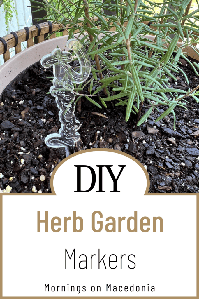 Easy DIY Herb Garden Markers