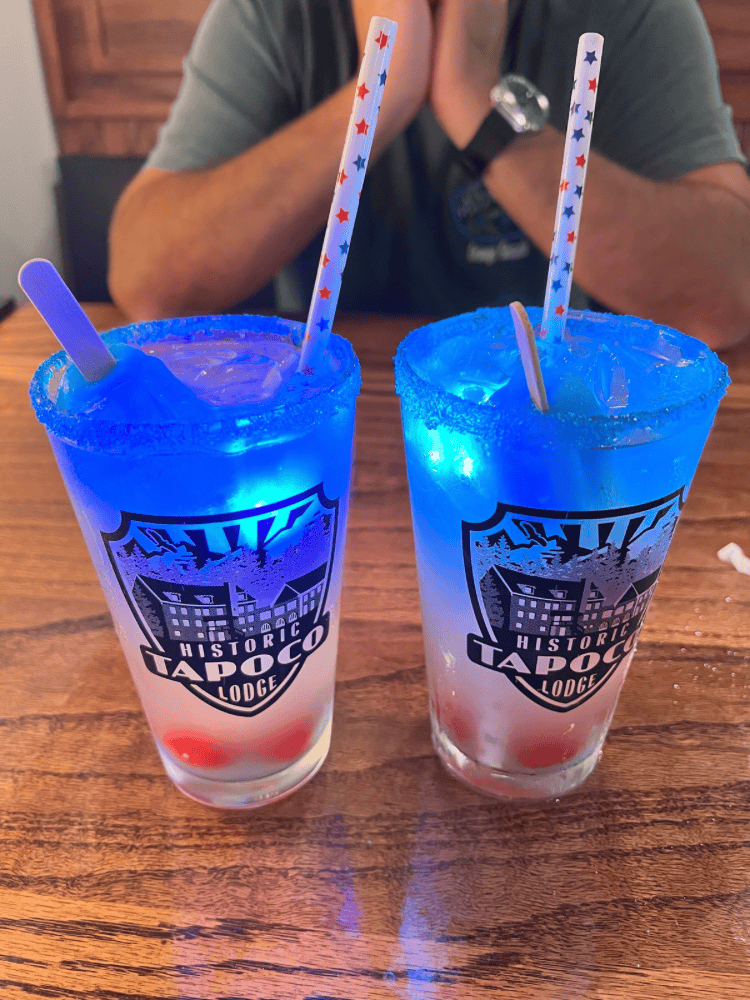 Patriotic Drinks At Tapoco Tavern