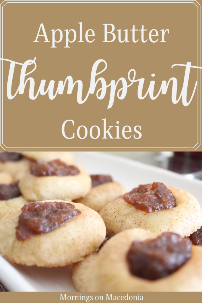 Apple Butter Thumbprint Cookie Recipe