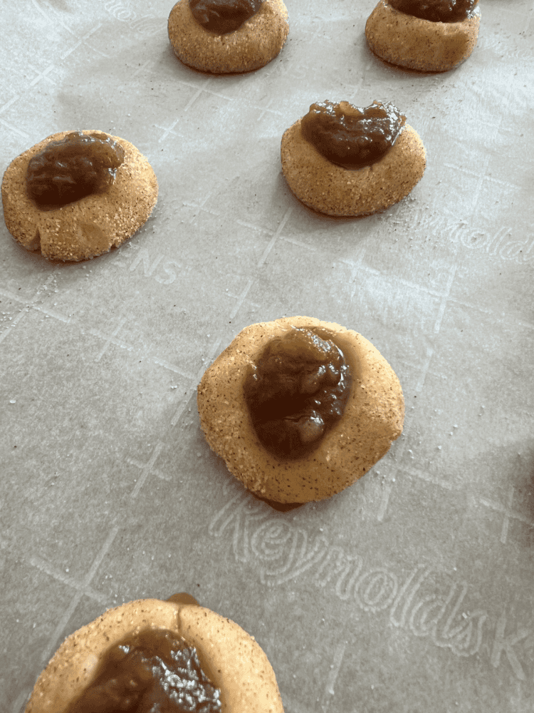 Baking Apple Butter Cookies