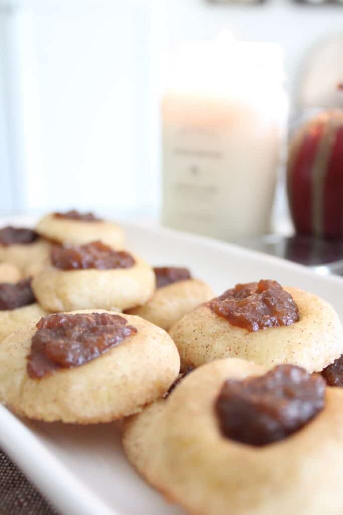 Closeup of Apple Butter Cookies