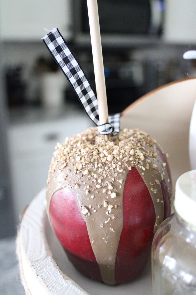 Faux Caramel Apple