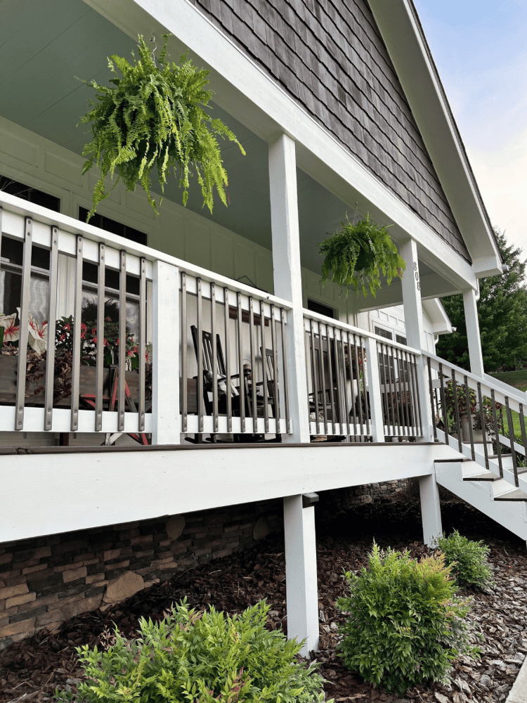 Side View of Porch