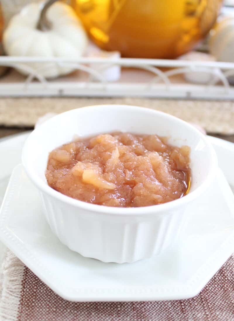 Slow Cooker Chunky Applesauce