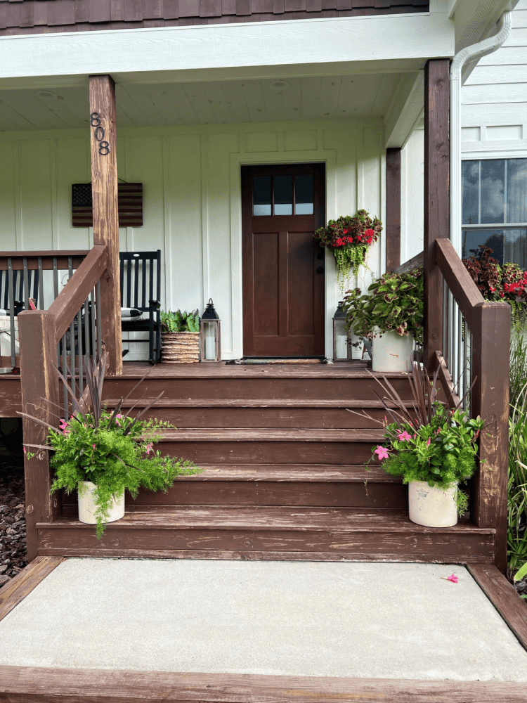 Before Painting Porch