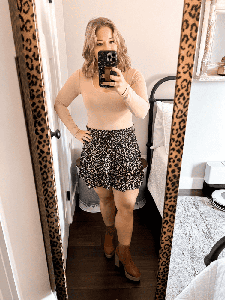 Fall Mini Skirt