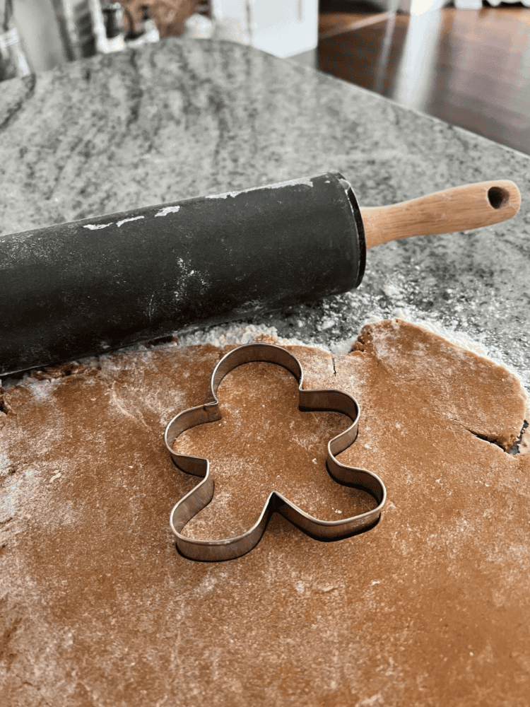 Cutting Out Gingerbread