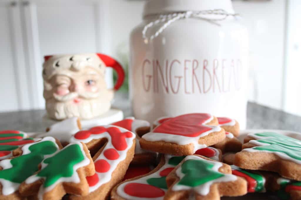 Finished Gingerbread Cookies