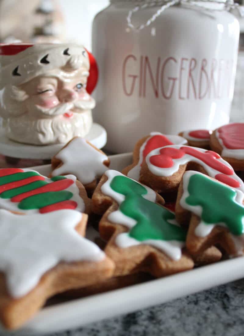 Soft Cut Out Gingerbread Cookies