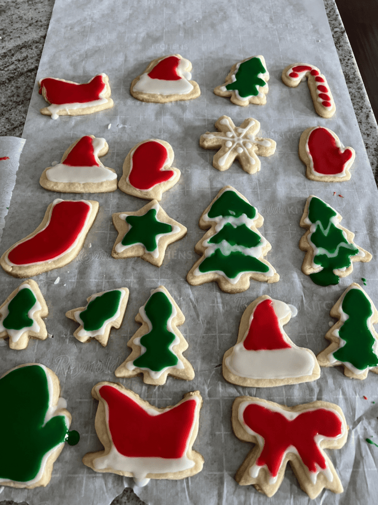 Icing Almond Sugar Cookies