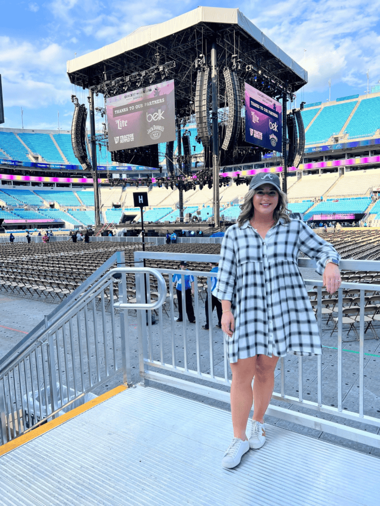 Me at Bank of America Stadium