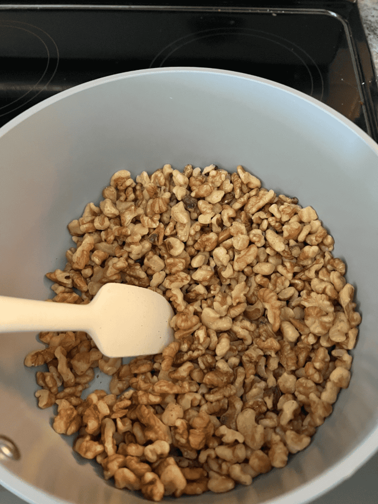 Toasting California Walnuts